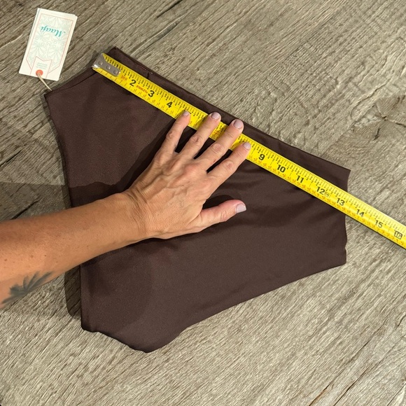 Maaji Red Paisley Reversible High Waist Bikini Bottoms. - Picture 3 of 5